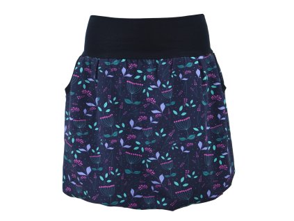 Balonová sukně - fuchsiové bedrníky