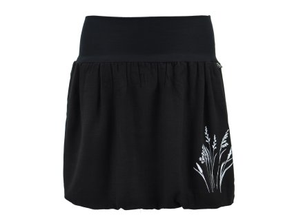 Balonová sukně - černá a sítotisk