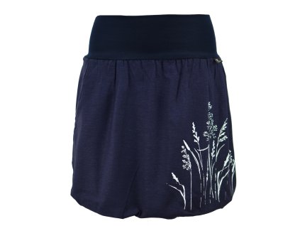 Balonová sukně - modrá a sítotisk