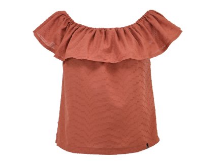 Letní top - skořicový