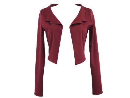 Krátké sáčko - bordó