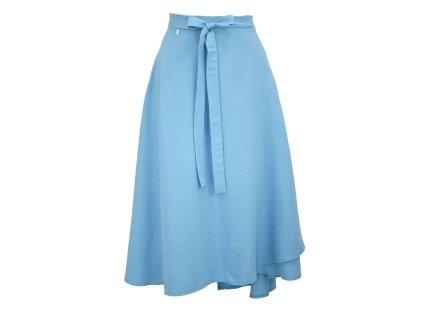 Zavinovací sukně - nebesky modrá II.JAKOST