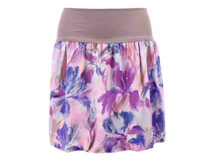 Balonová sukně - malované kosatce