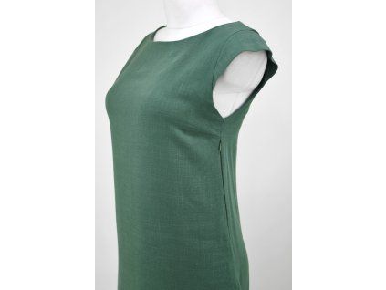 Ačkové šaty - zelené