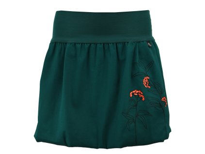 Balonová sukně - zelená - jeřabiny