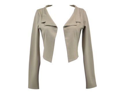 Krátké sáčko - šedobéžové 2