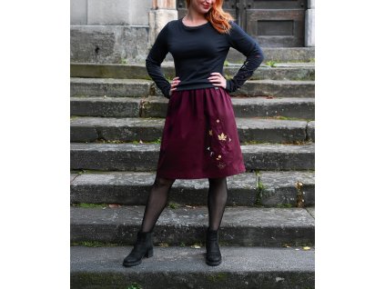 Pasová sukně - podzimní překvapení