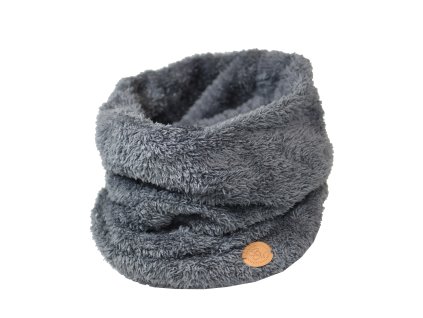 Nákrčník - ňuňu - ocelově šedý