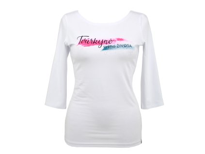 Tričko 3/4 rukáv - tvůrkyně