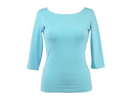 Tričko 3/4 rukáv - světle modré II. JAKOST