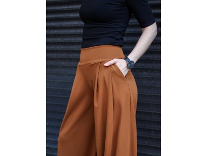 Kalhoty ISTANBUL - skořicové II.JAKOST