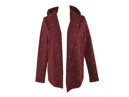 Takové to něco - bordó a puntík