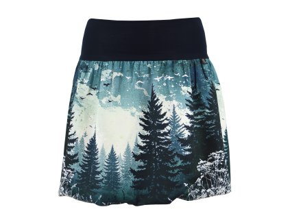 Balonová sukně - půlnoční les