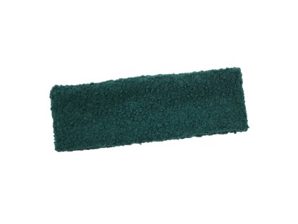 Čelenka - buklé - petrolejová