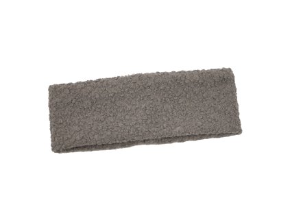 Čelenka - buklé - šedohnědá