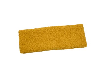 Čelenka - buklé - žlutá