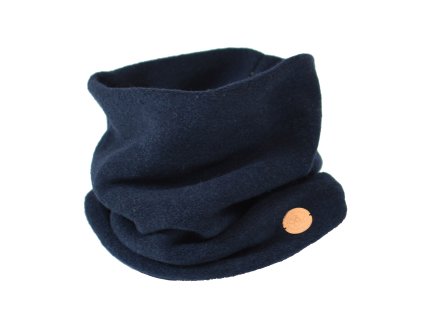 Nákrčník - merino - modrý