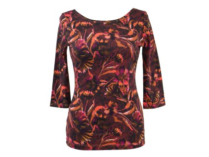 Tričko 3/4 rukáv - čemeřice