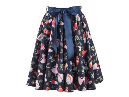 Kolová sukně - guma - Louskáček