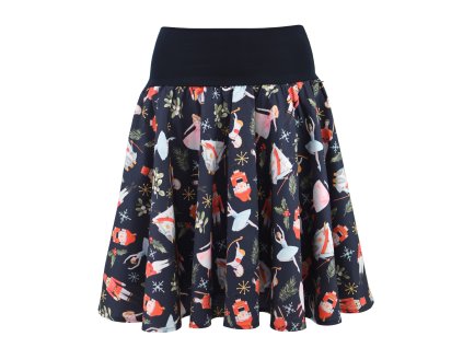 Kolová sukně - náplet - Louskáček