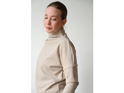 Svetr KYOTO - oříškový II.JAKOST