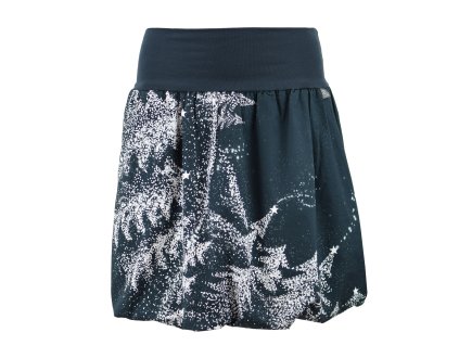 Balonová sukně - vánoční modrošedá