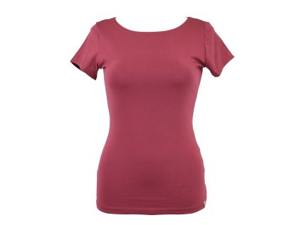 Tričko - tmavě růžové