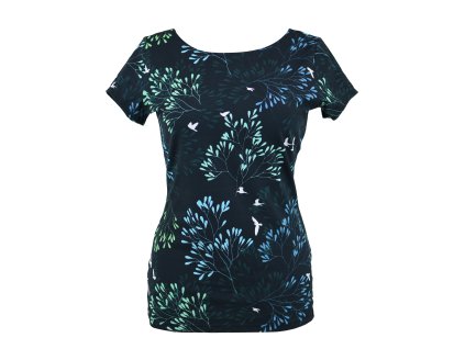 Tričko - travinové