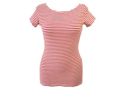 Tričko - červené proužky - II.JAKOST