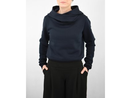 Mikina BROOKLYN - temně modrá II.JAKOST