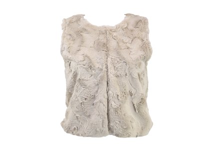 Vesta - kožíšek - béžová