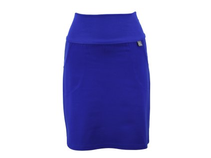 Pouzdrová sukně - královsky modrá 2