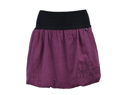 Balónová sukně - fialová - Praha