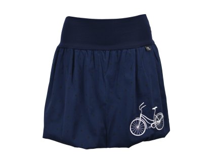 Balónová sukně - tmavě modrá - kolo