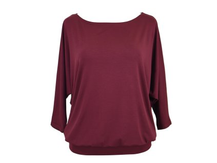 Netopýr podkasaný - bambus - bordó