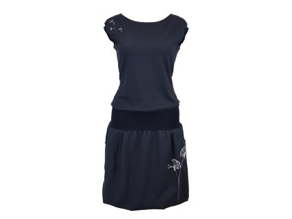 Balonová šatovka - modrá a pampeliška