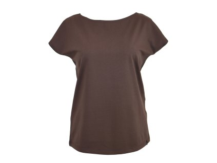 Tričko oversize - hnědé II.JAKOST