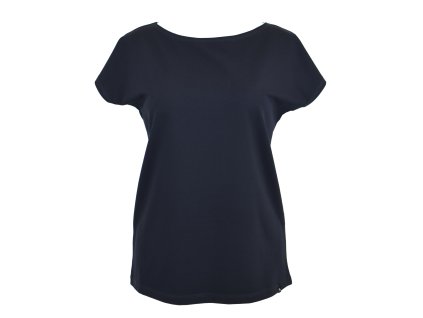 Tričko oversize - tmavě modré