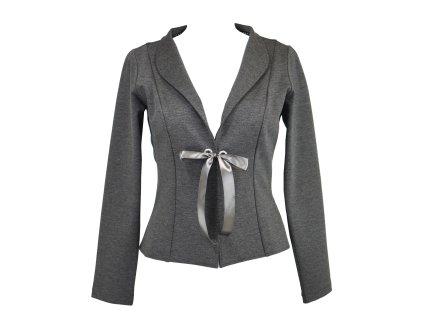 Sáčko se zavazováním - šedý melír