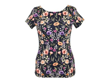 Tričko - rozkvetlé