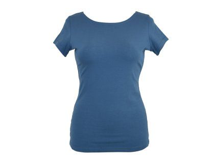 Tričko - modrošedé