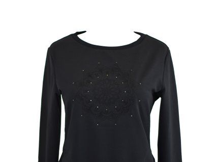 Mikina - černá mandala