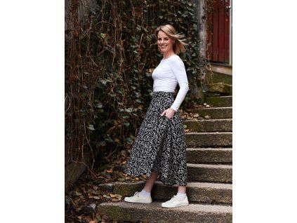 Zavinovací sukně - srdíčka 2