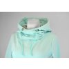 Mikina s kapucí - mentolová