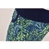 Pouzdrová sukně - zelené lístky