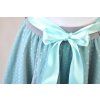 Kolová sukně tylová - tyrkysová