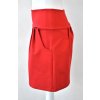Sukně se sedlem - červená 6