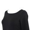 Šaty oversized - černé basic 2