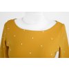 Tričko 3/4 rukáv - žluté puntíkaté 2