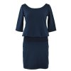 Šaty s pouzdrovou sukní  - tmavě modré